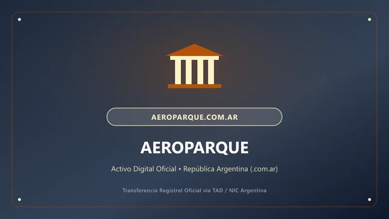 Composición visual de Aeroparque para el portal aeroparque.com.ar